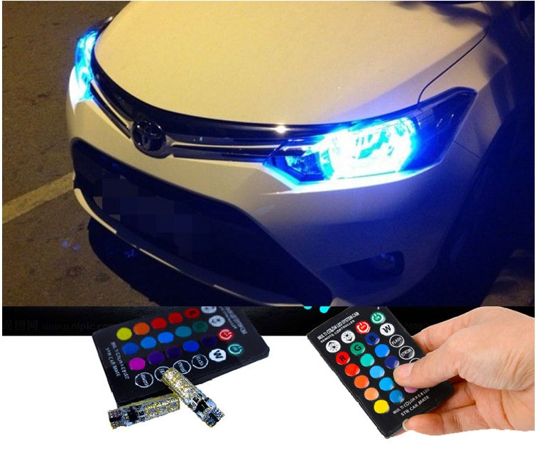 Colorful remote control driving light