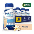 Ensure® Original Vanilla Nutrition Shake Bottle, 8 oz x 6-Pack