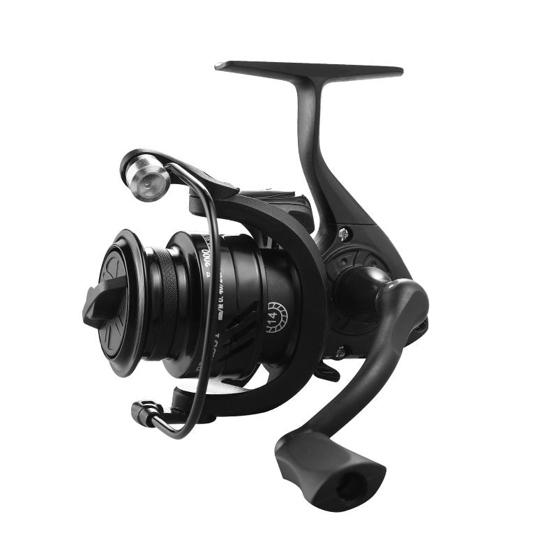 Long Cast High Speed All Metal Black Warrior Micro Baitcasting Reel