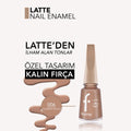 Flormar Cashmere Mocha Glossy Nail Polish 006 - 11ml