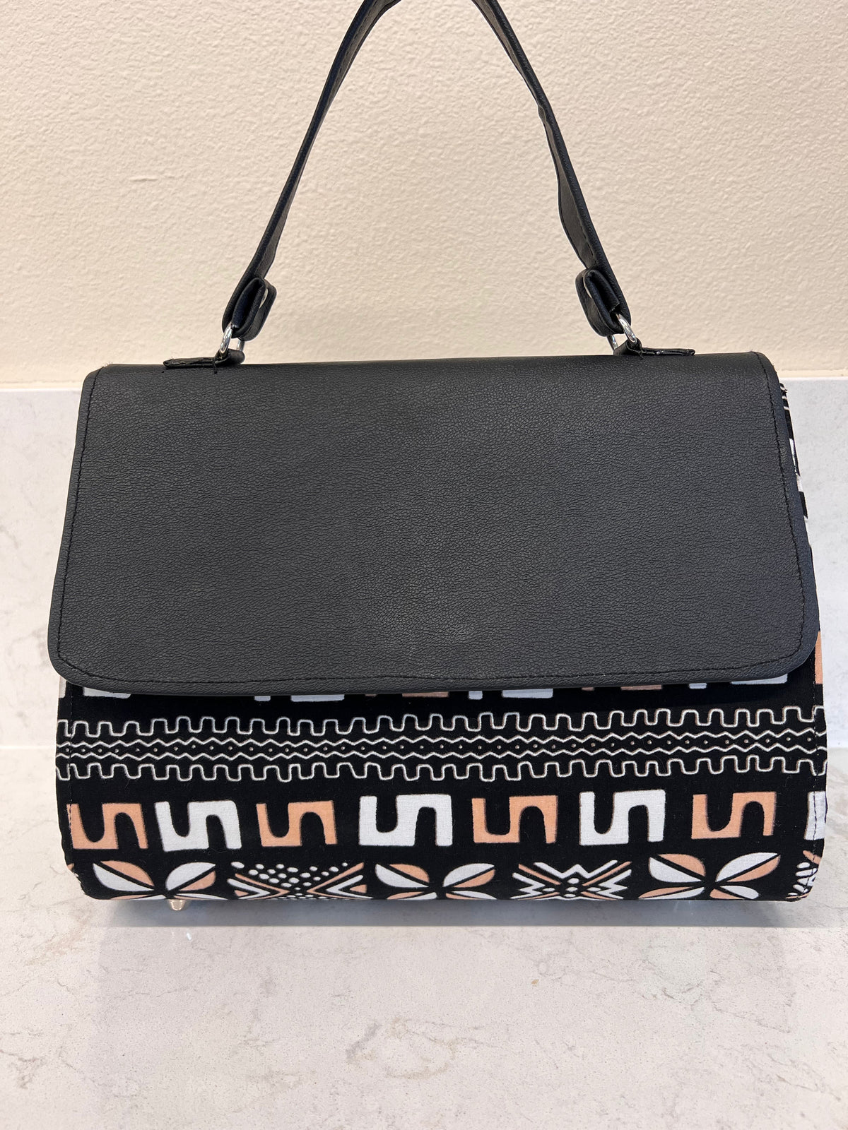 Hananie Mud Print Handbag