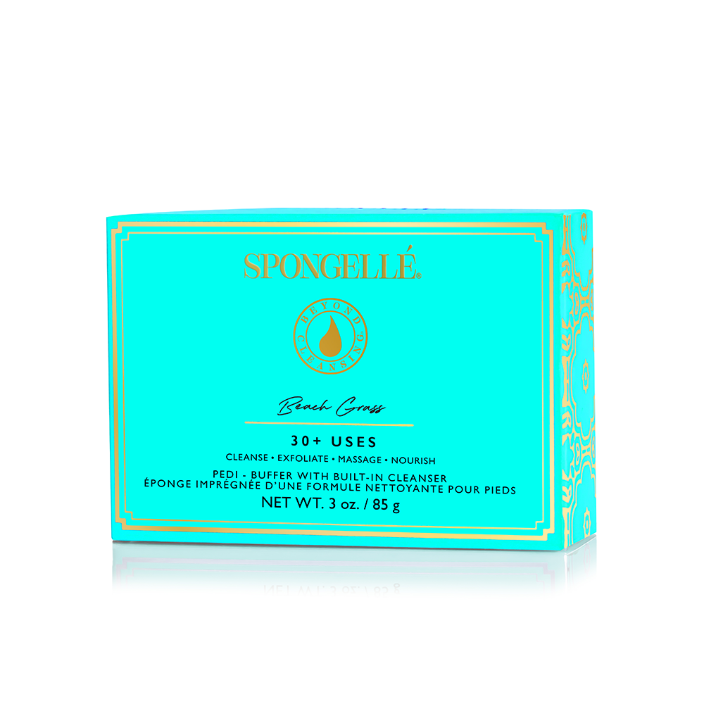 Spongellé Beach Grass & Bulgarian Rose Pedi Care Set
