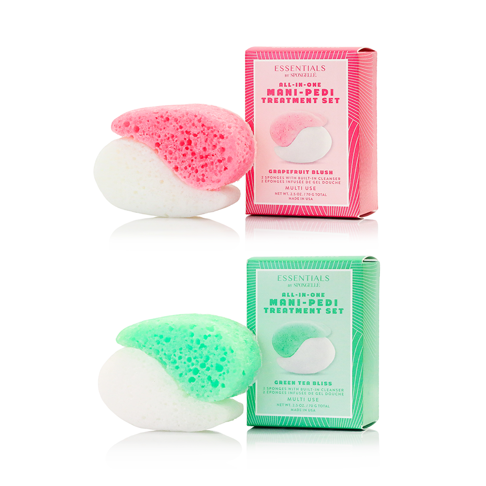 Spongellé Awaken Mani-Pedi Buffer Duo