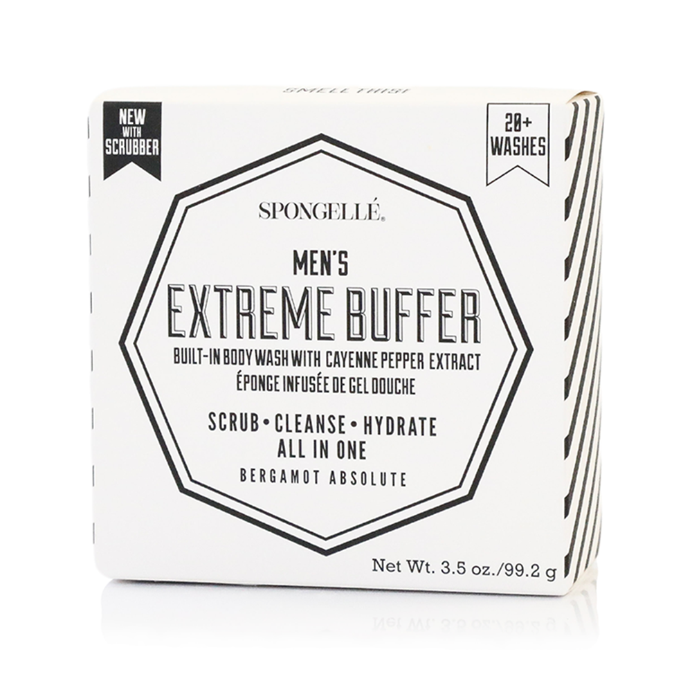 Spongellé Men's Extreme Body Buffer — Bergamot Absolute