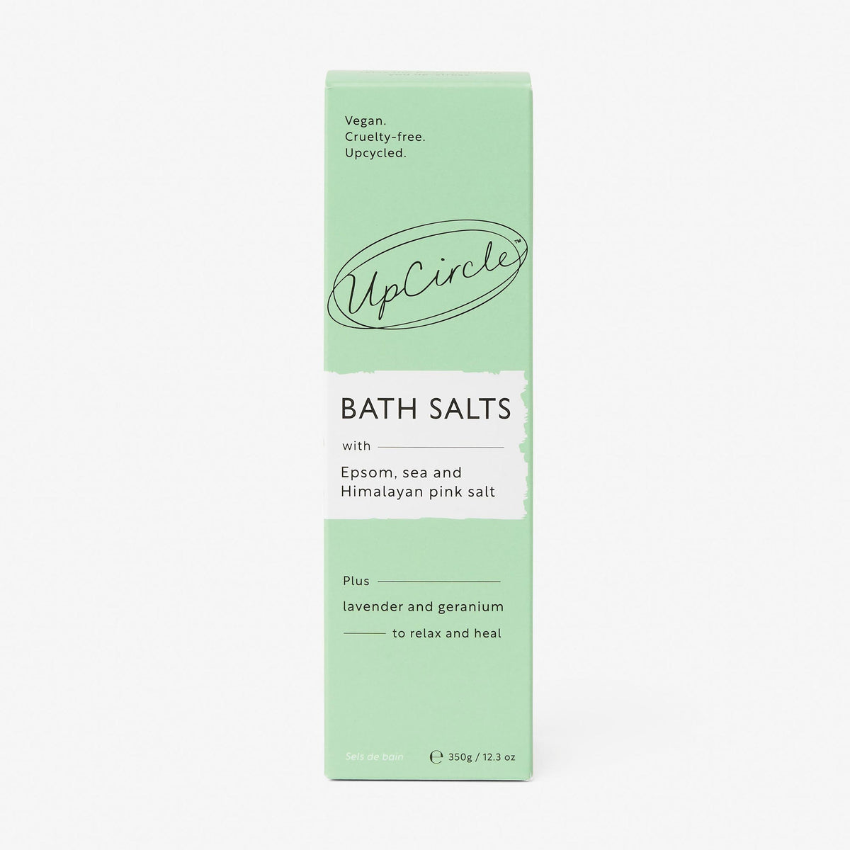 UpCircle Rose Bath Salts — Epsom, Sea & Himalayan Salt
