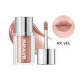 Braye Volume Plumping Lip Tint with Glossy Shine, 3.5g - Veil