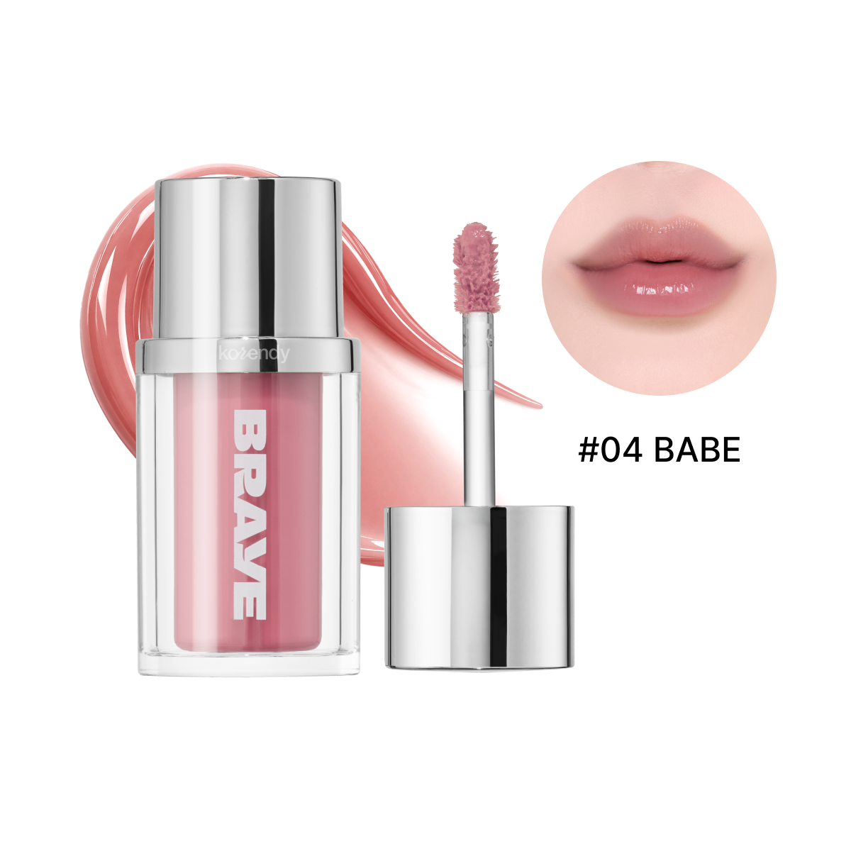 Braye Volume Plumping Lip Tint with Peptides and Collagen 3.5g - Babe 04