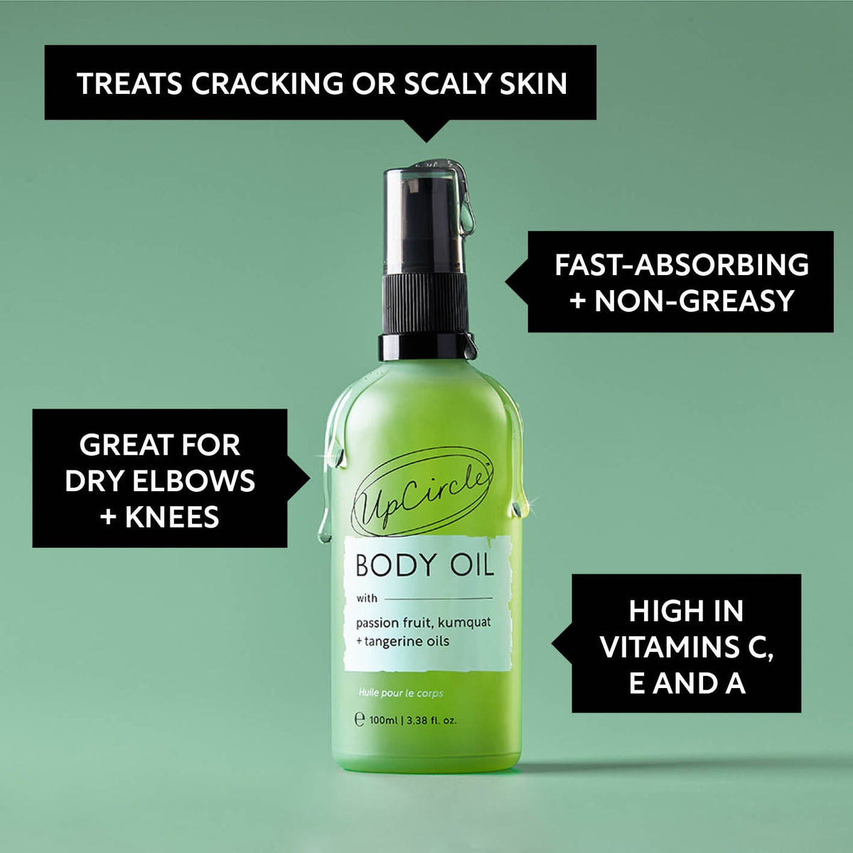 UpCircle Passion Fruit Body Oil
