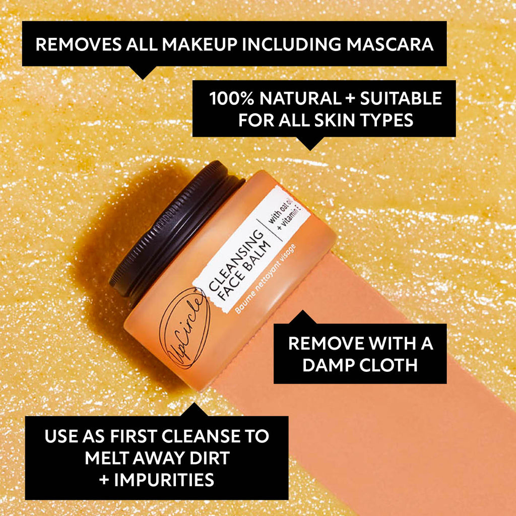 UpCircle Cleansing Face Balm with Oat Oil & Vitamin E