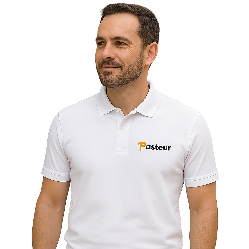 Pasteur Polo Shirt – White