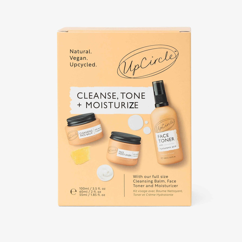 UpCircle Cleanse, Tone & Moisturize Set