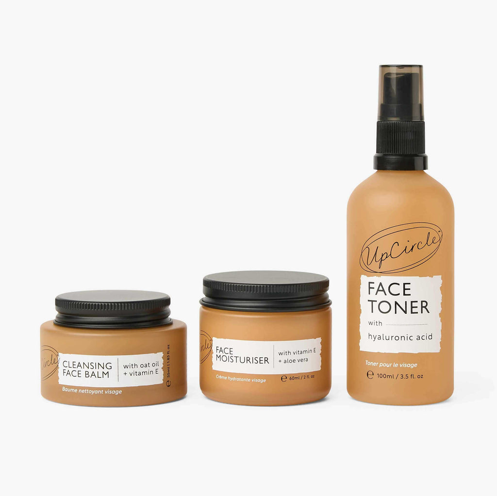 UpCircle Cleanse, Tone & Moisturize Set