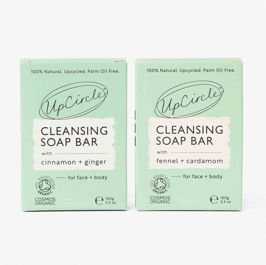 UpCircle Chai Soap Cleansing Duo — 2 Bars
