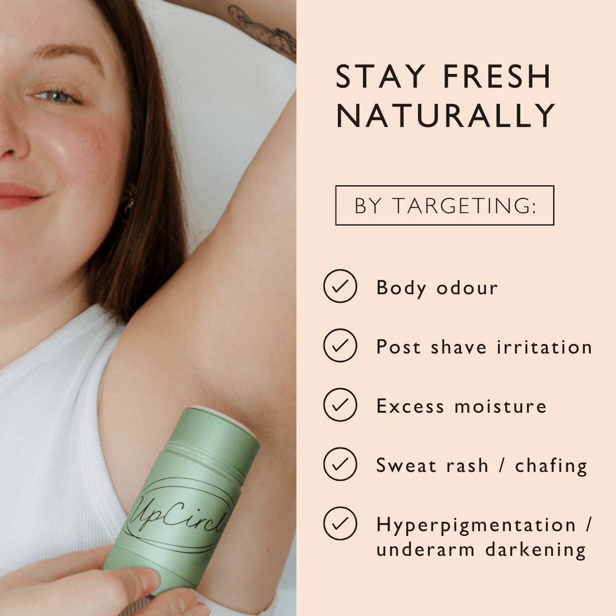 UpCircle Macadamia & Bergamot Deodorant Refills — 3 Pack