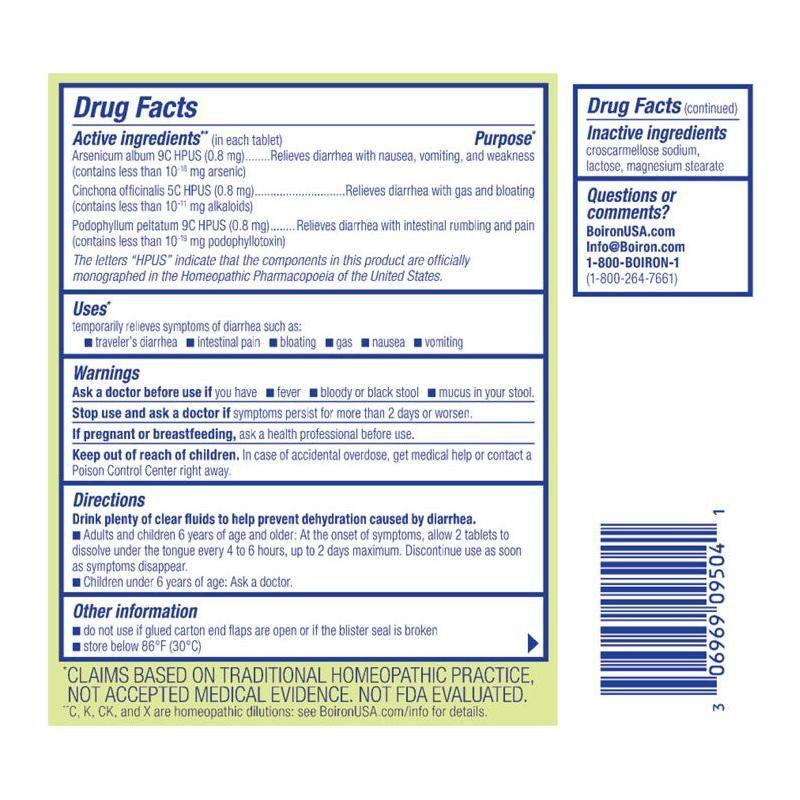 Boiron Diaralia 60 Tabs