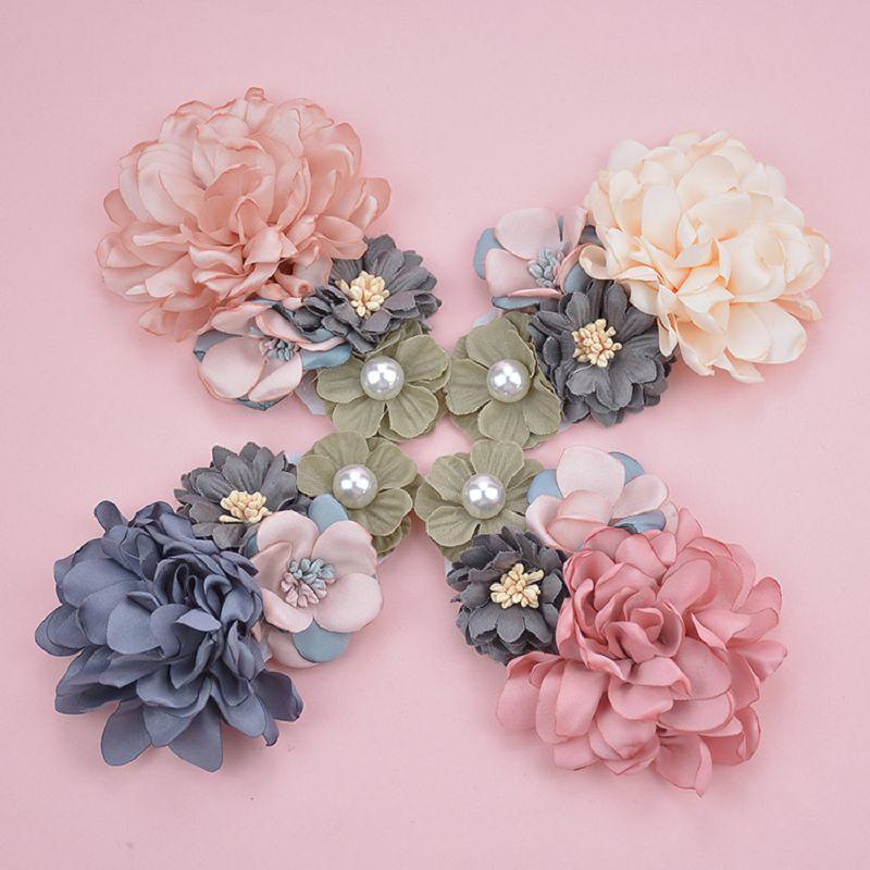 Luxury Modern Handmade Headwear Cute Baby Girls Headbands Accessories Flower Band for Newborns Toddler Infants Fashion Bow for Girls
