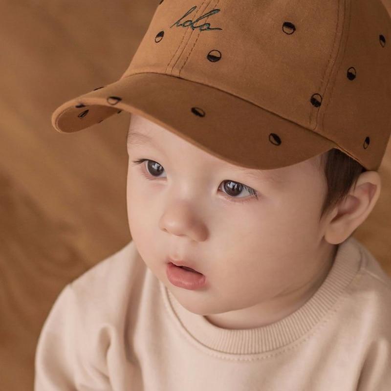 Cute Cotton Baby Hat Cap Kids Boy Adjustable Baseball Hats Children Snapback Hip-Hop Sun Hat