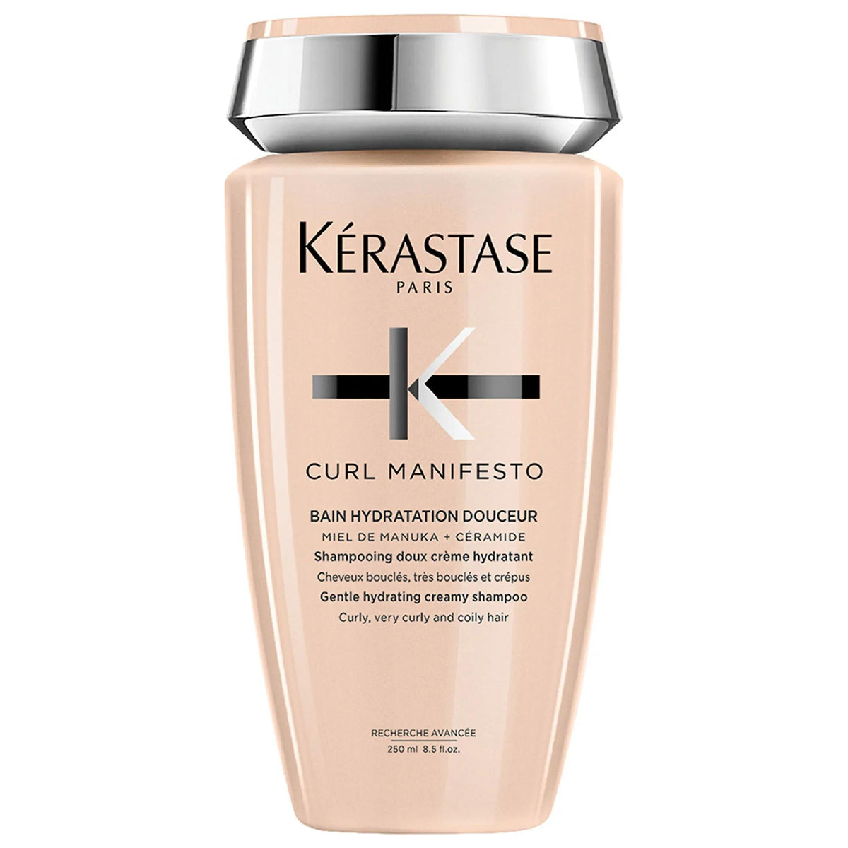L'Oréal Curl Manifesto Sulfate-Free Shampoo: Hydrating Manuka Honey & Ceramide Formula for Defined, Bouncy Curls - Gentle Cleansing & Enhanced Radiance