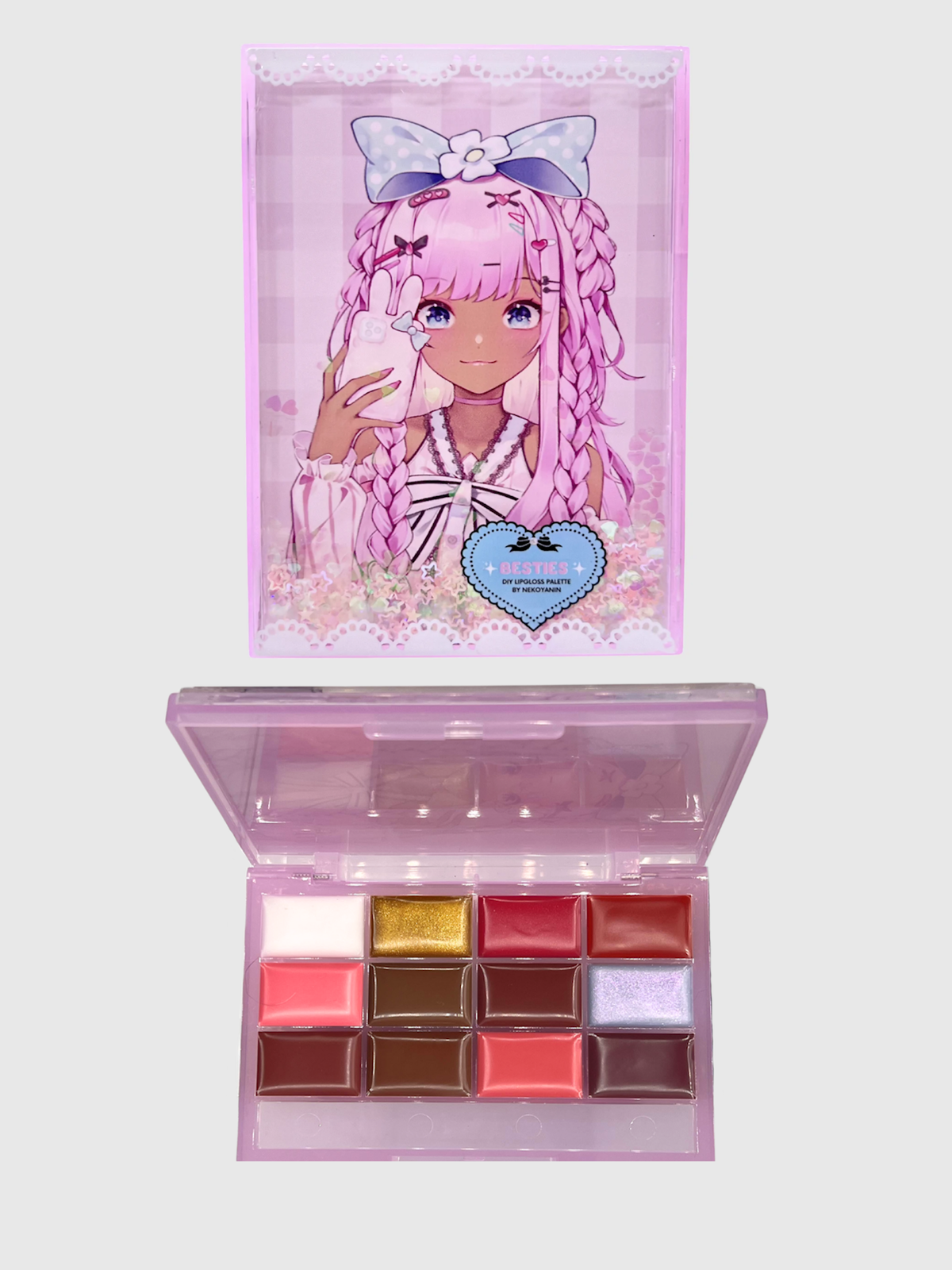 Bestie Lipgloss palette