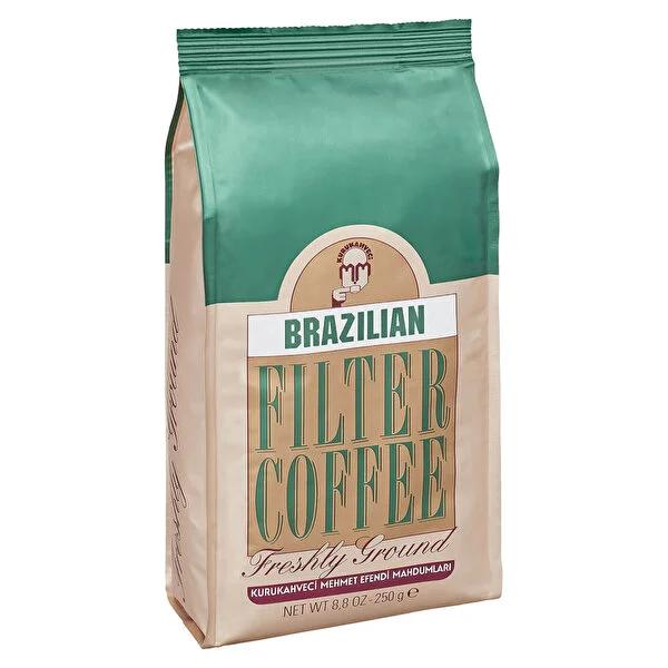 Mehmet Efendi Brazilian Filter Coffee - High-Quality Arabica Coffee, Freshly Ground for Smooth Flavor