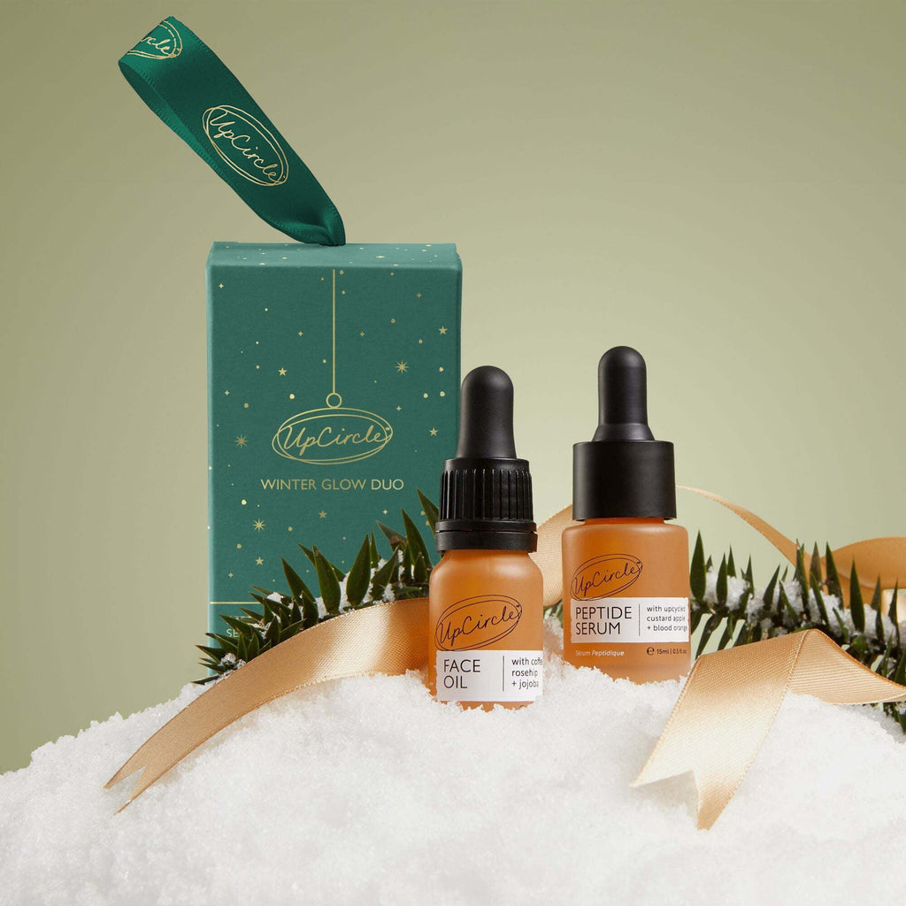UpCircle Winter Glow Serum & Face Oil Gift Set