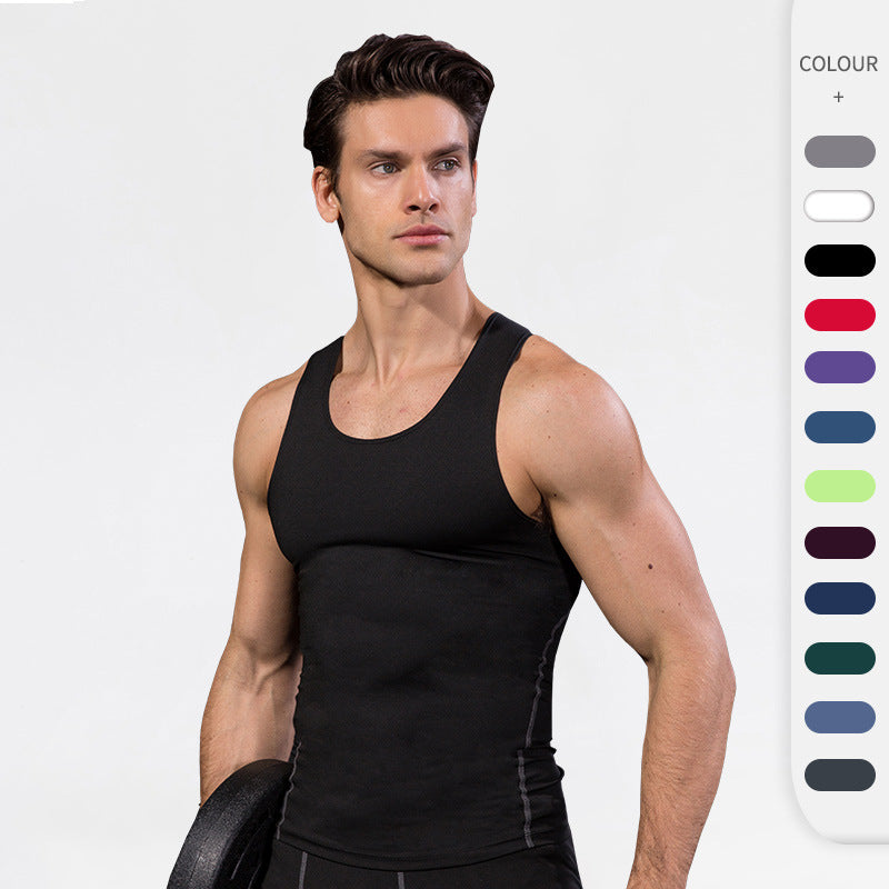 Men's Training Quick-drying Tight Vest