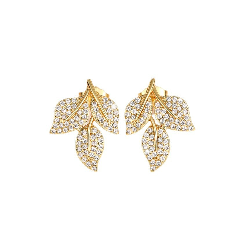 Leaf-shaped Earrings