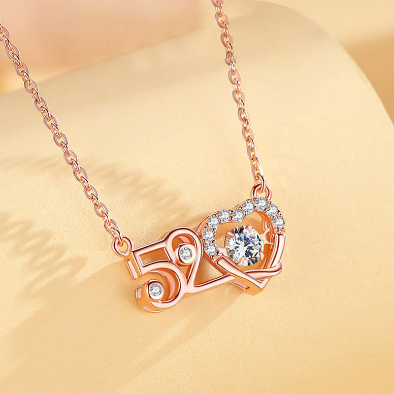 520 Beating Heart Pendant Necklace