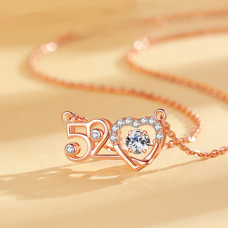 520 Beating Heart Pendant Necklace