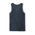 Retro Solid Color Slim Fit T-shirt Men