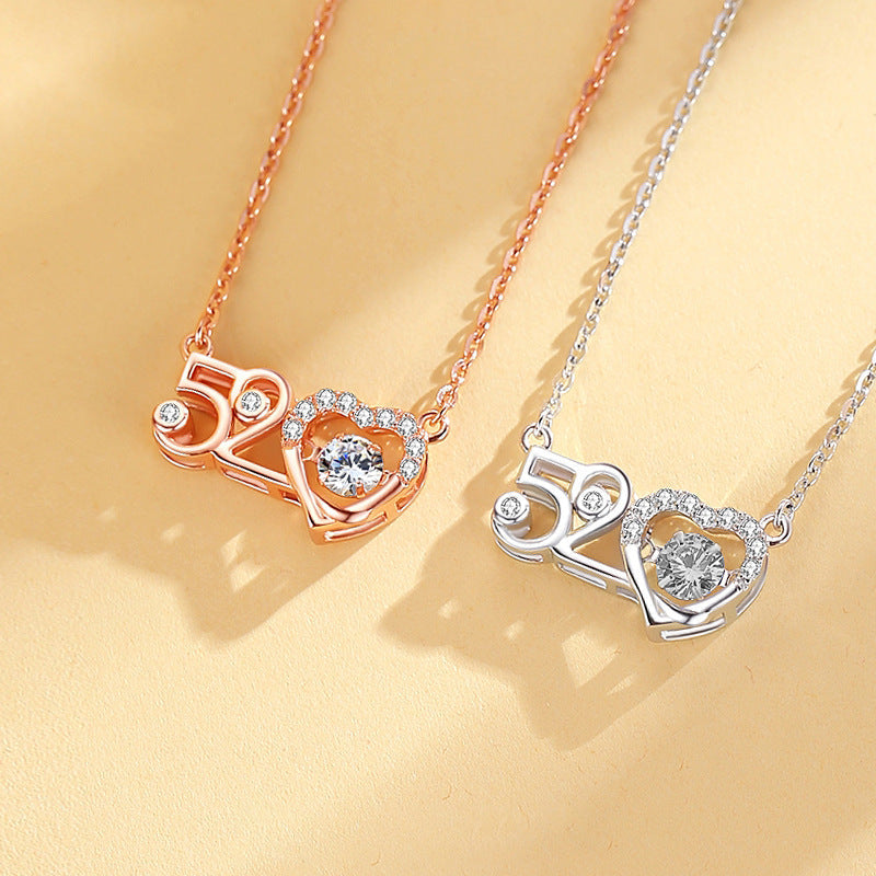 520 Beating Heart Pendant Necklace