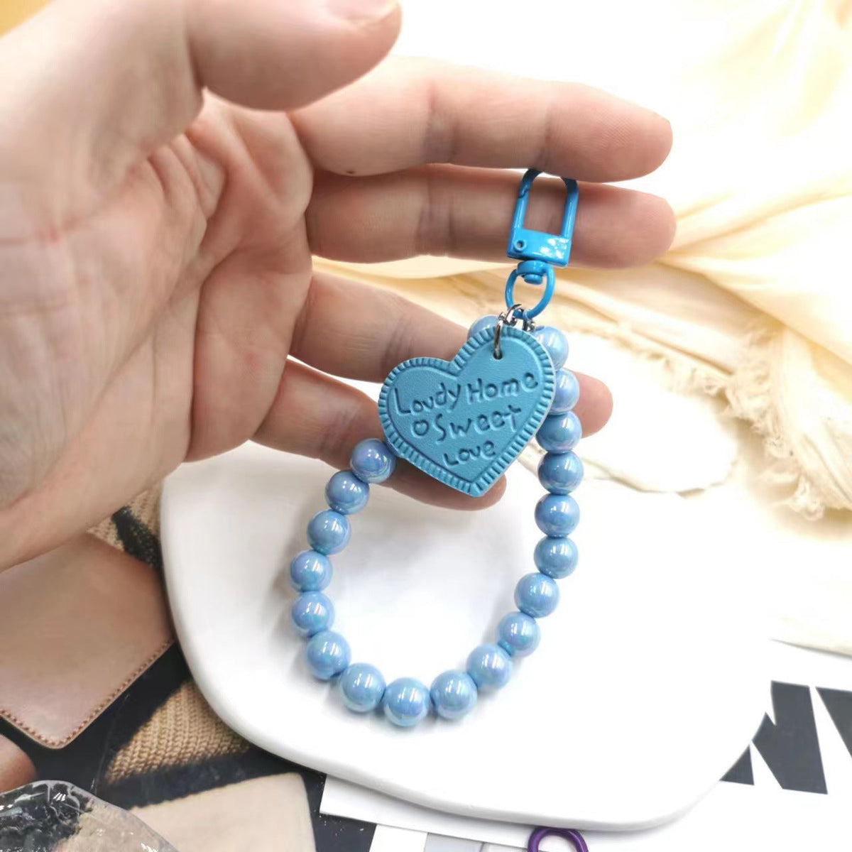 DIY Phone Case Keychain Fashion Candy Color