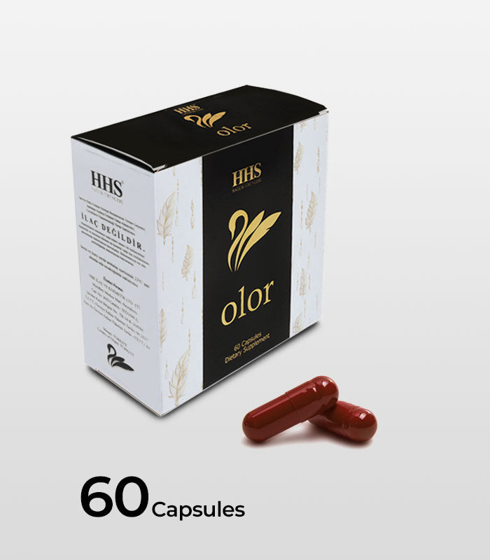 HHS SA30 Herbal Tea + Olor Herbal Diet Capsules | Daily Wellness Set | Energy & Balance