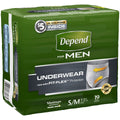 Depend® Fresh Protection™ Men's Maximum Absorbency Underwear, Small/Medium, 19-Pack
