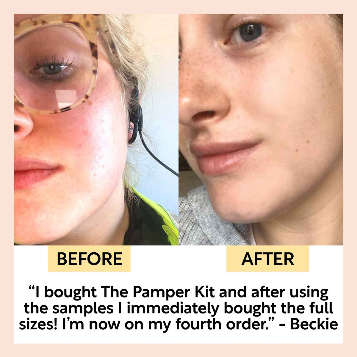 UpCircle Pamper + Gift Skincare Sample Kit