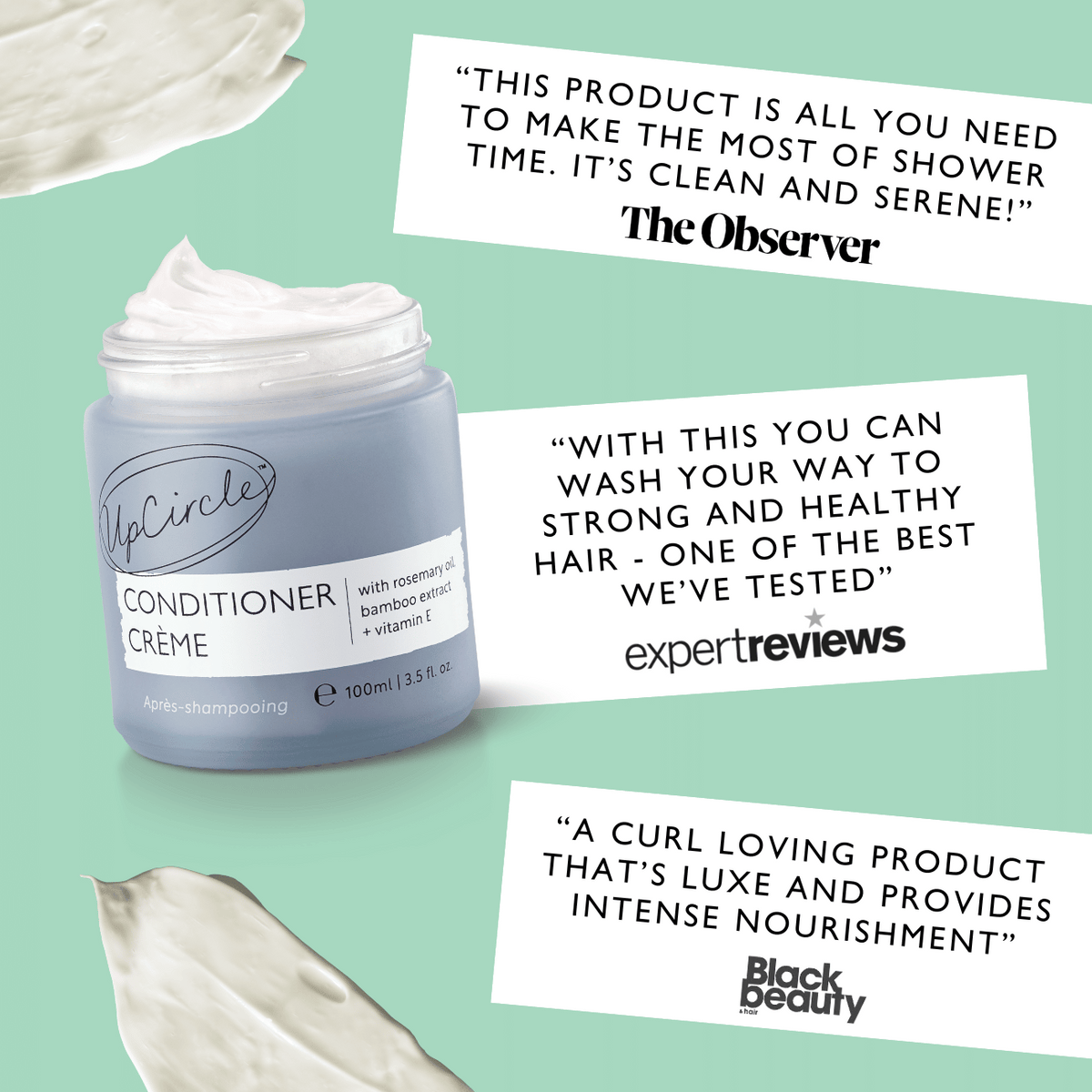 UpCircle Skin & Hair Essentials Bundle — 6 Pieces