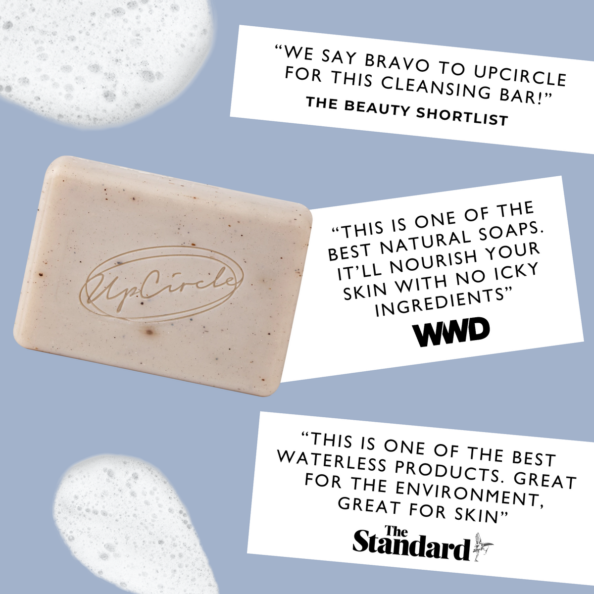 UpCircle Chai Soap Cleansing Duo — 2 Bars