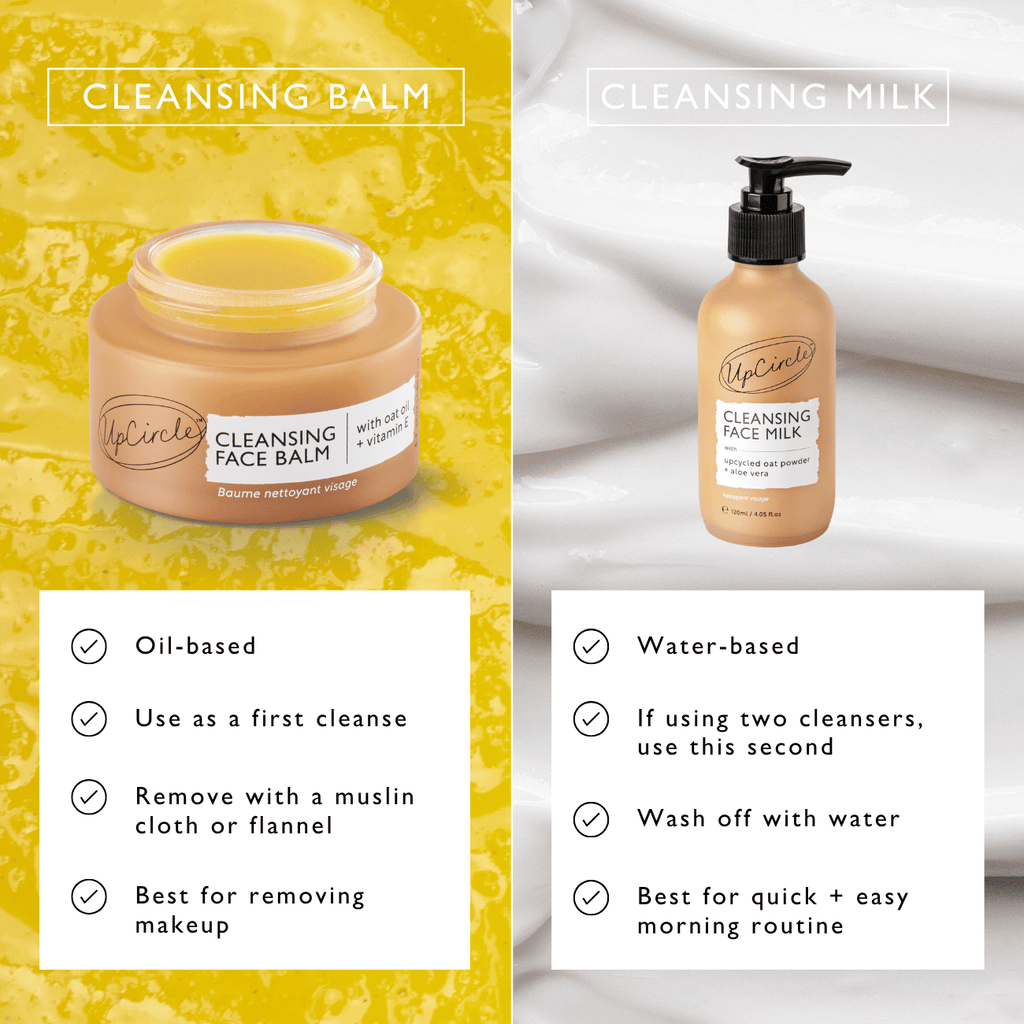 UpCircle Cleansing Face Balm with Oat Oil & Vitamin E