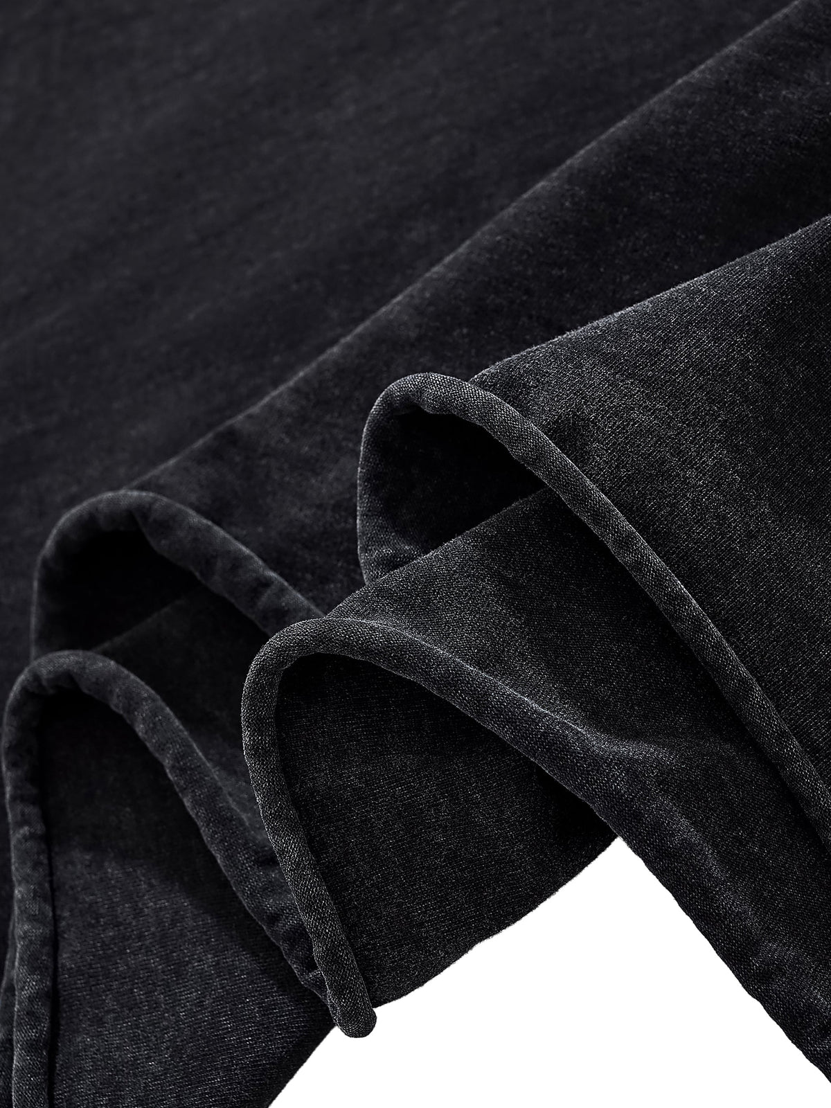 Contraband Raw Edge Boxy Tee