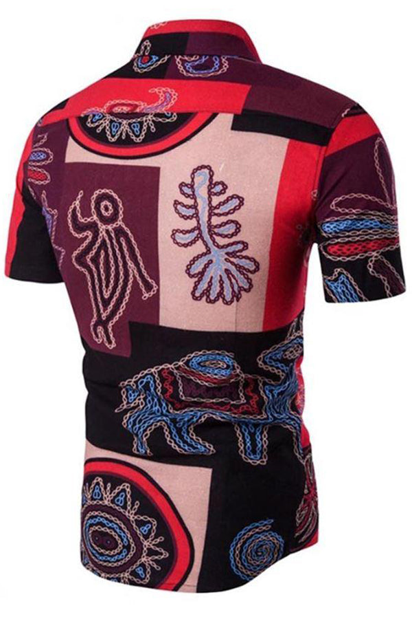 African Print Dashiki Shirt