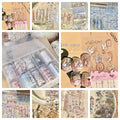 10Rolls Plaid Thousand-Bird Bow  Stars Nail Foils Transfer Paper  Nail Art Stickers  Manicure Set Decal  Nails Decoration
