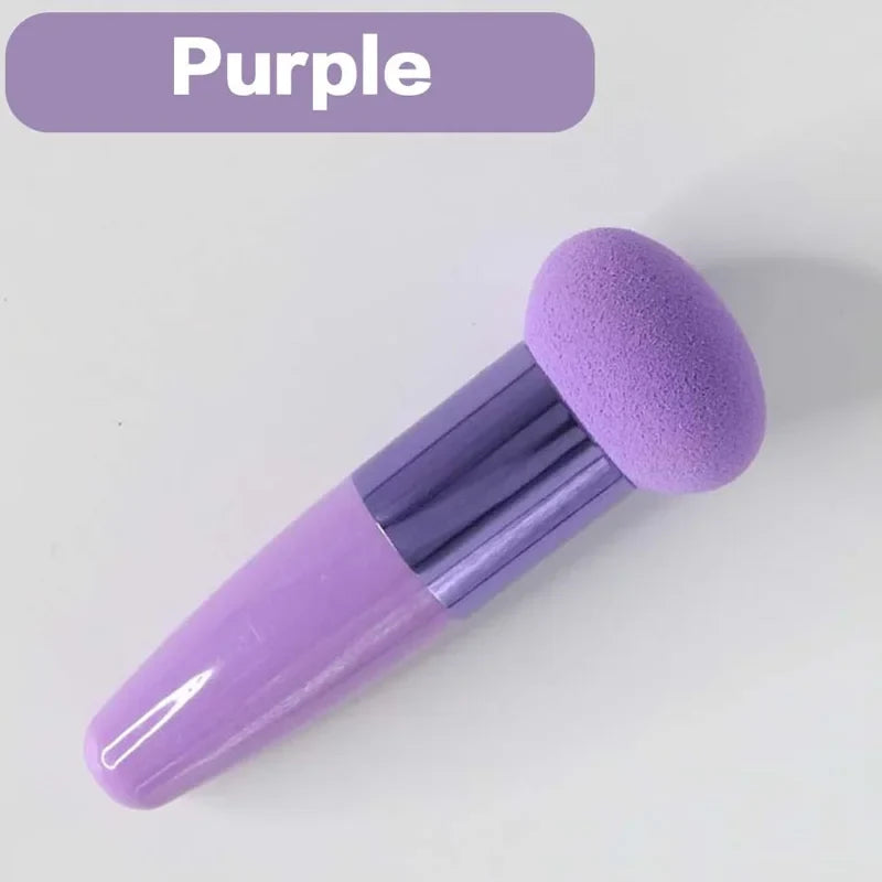 1-Pack Bullet-shaped Makeup Sponges - Holiday Party Beauty Set for Precision Blending & Photo-Ready Contouring powder puff
