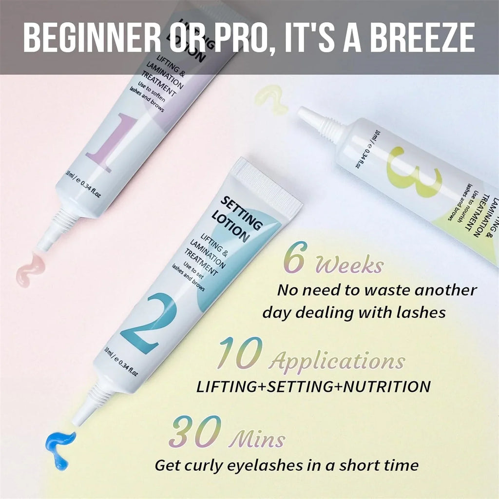 Permania Lash Lift and Brow Lamination Kit - Eyelash Perm Kit