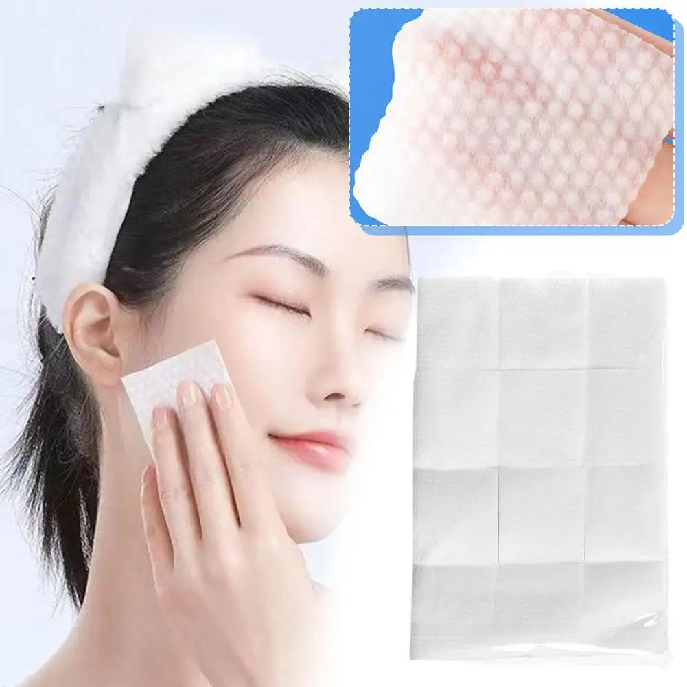 450/500/600PCS Disposable Makeup Cotton Wipes Soft Remover Pads Facial Cleansing Paper Wipe Cosmetic Pads