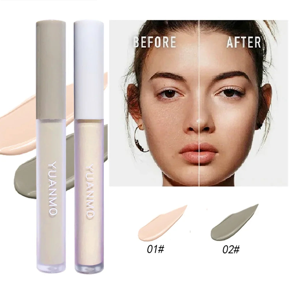 Liquid Concealer Matte High Coverage Waterproof Oil Control Moisturizing Long Lasting Concealer Professional Face Makeup
