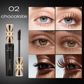 COSASTYA 9D Waterproof and Sweat-Proof Mascara, Black, Volume, Curl, Long-Lasting, Smudge-Proof, Travel Size
