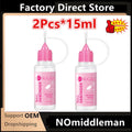 15ML Nail Glue Remover for Press on Acetone Free Nail Polish Remover Multi-Functional Remover for Nails Tips Gentle Glue Remover