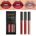 3pcs/set Liquid Lipsticks Waterproof Long Lasting Cosmetic Red Blue Purple Matte Lip Gloss Nude Lip Tint Stain Makeup