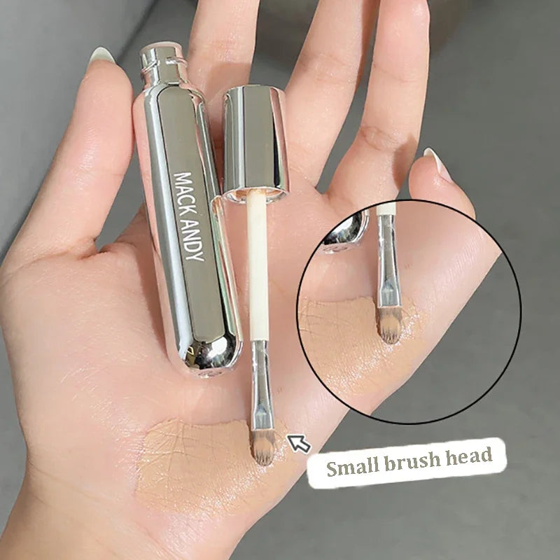 Lightweight Concealer Pen Makeup Shadow Contouring Cream Cover Dark Circle Acne Liquid Corrector Contour Stick With Brush