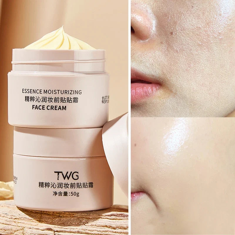 Apply the cream before makeup, moisturizing foundation cream - lasting moisturizing, creating a natural foundation